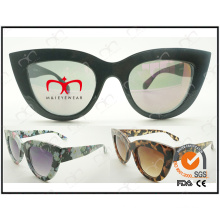 Popular Fashion UV400 Plastic Sunglasses with Butterfly Shaped (WSP505187)